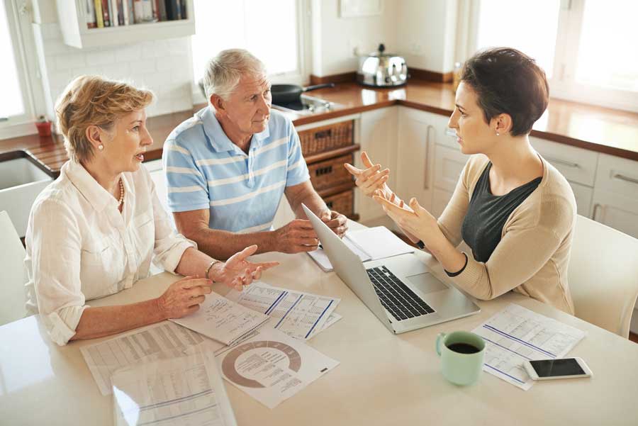 Financial advisors for a healthy retirement