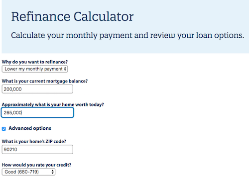 Quicken Loans screenshot