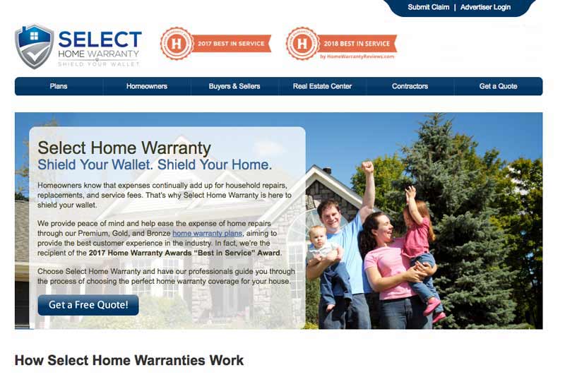 Select Home Warranty Reviews With Costs Retirement Living