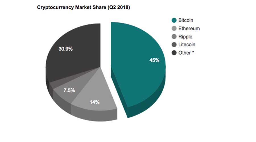 Bitcoin Pie Chart