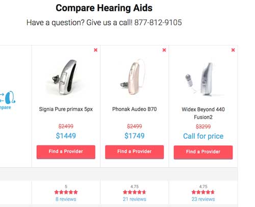 ZipHearing website