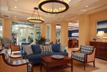 Allegro Hyde Park Living Room | Retirement Living