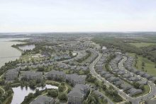 Aerial Four Season at Kent Island