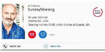Online dating profile description sample