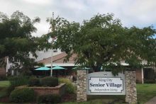 King City Senior Village Sign