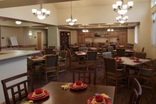 Senior Star at Elmore Place Dining Room