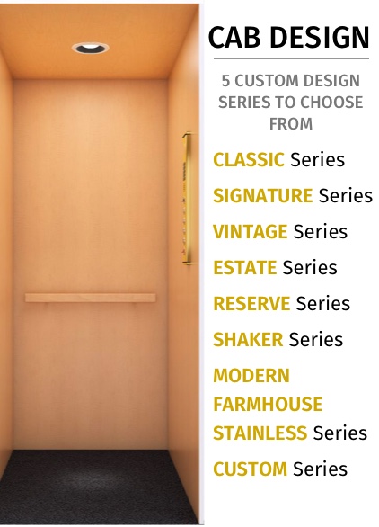 Residential Elevators Product Line Up