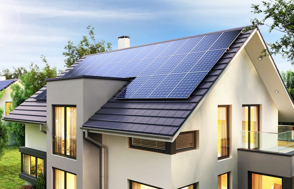 Solar Panels on home