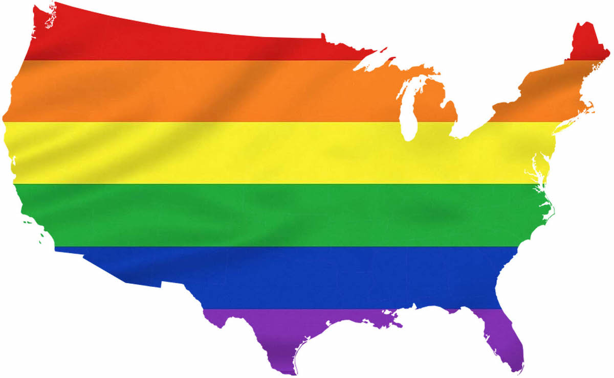 USA Pride Map