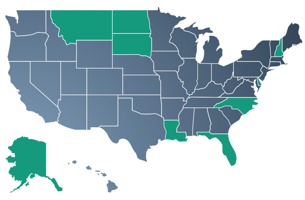 Top 10 Most TaxFriendly States For Retirement 2023
