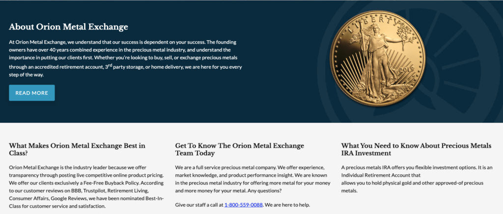 Orion Metal Exchange