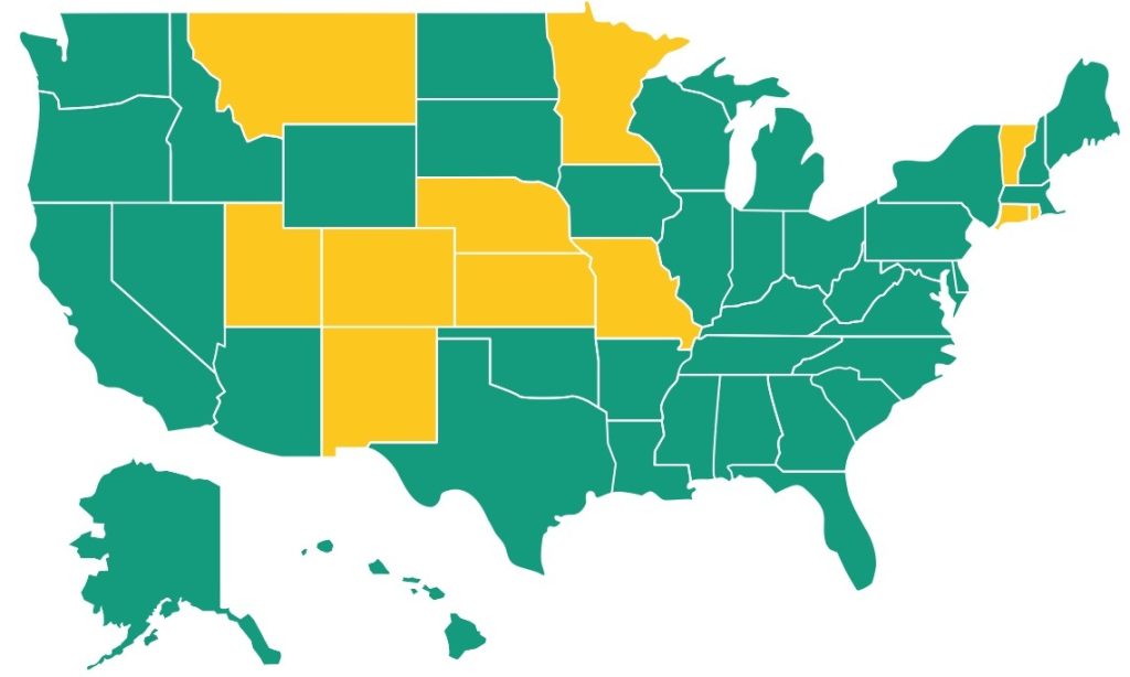 States that tax social security