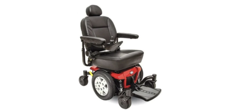 Pride Jazzy 600 ES Mid-Wheel Power Chair