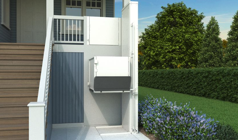 Bruno outdoor wheelchair lift