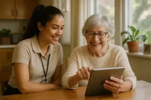 AI could ease the home-care crunch – if it preserves the human touch
